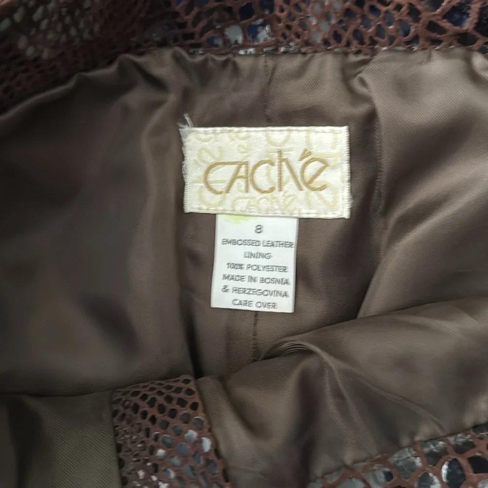 Cache leather pants - Picture 3 of 4